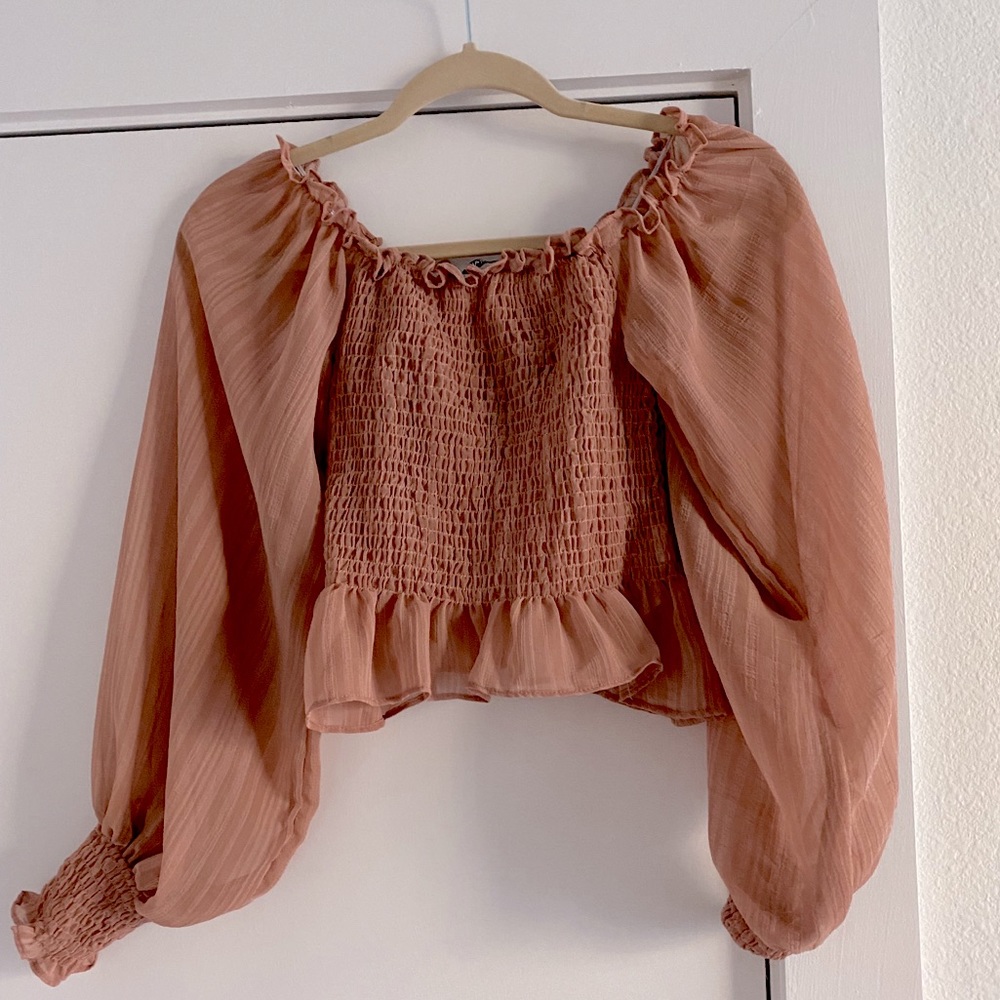 Nasty Gal off the Shoulder Top